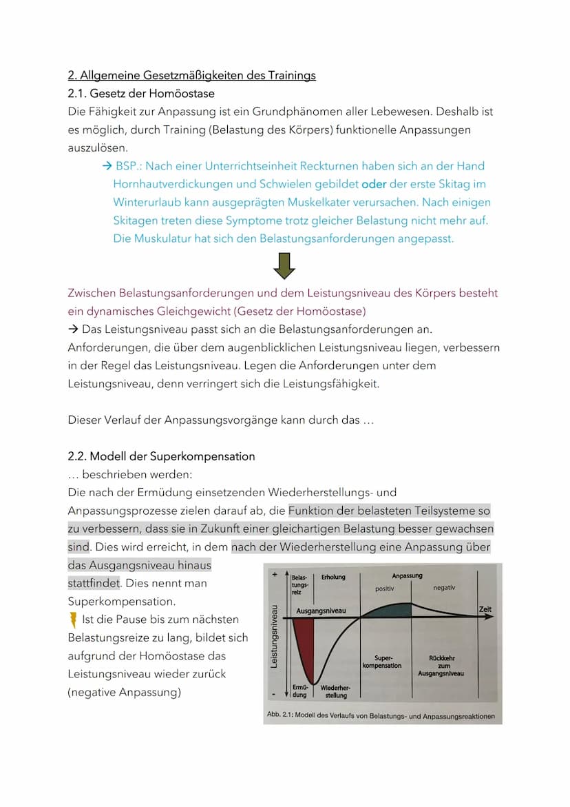 1. Gesundheit und Fitness
1.1. Vergleich von Gesundheits- und Fitnesstraining
→ Def. Gesundheit: Gesundheit ist ein Zustand des vollständige