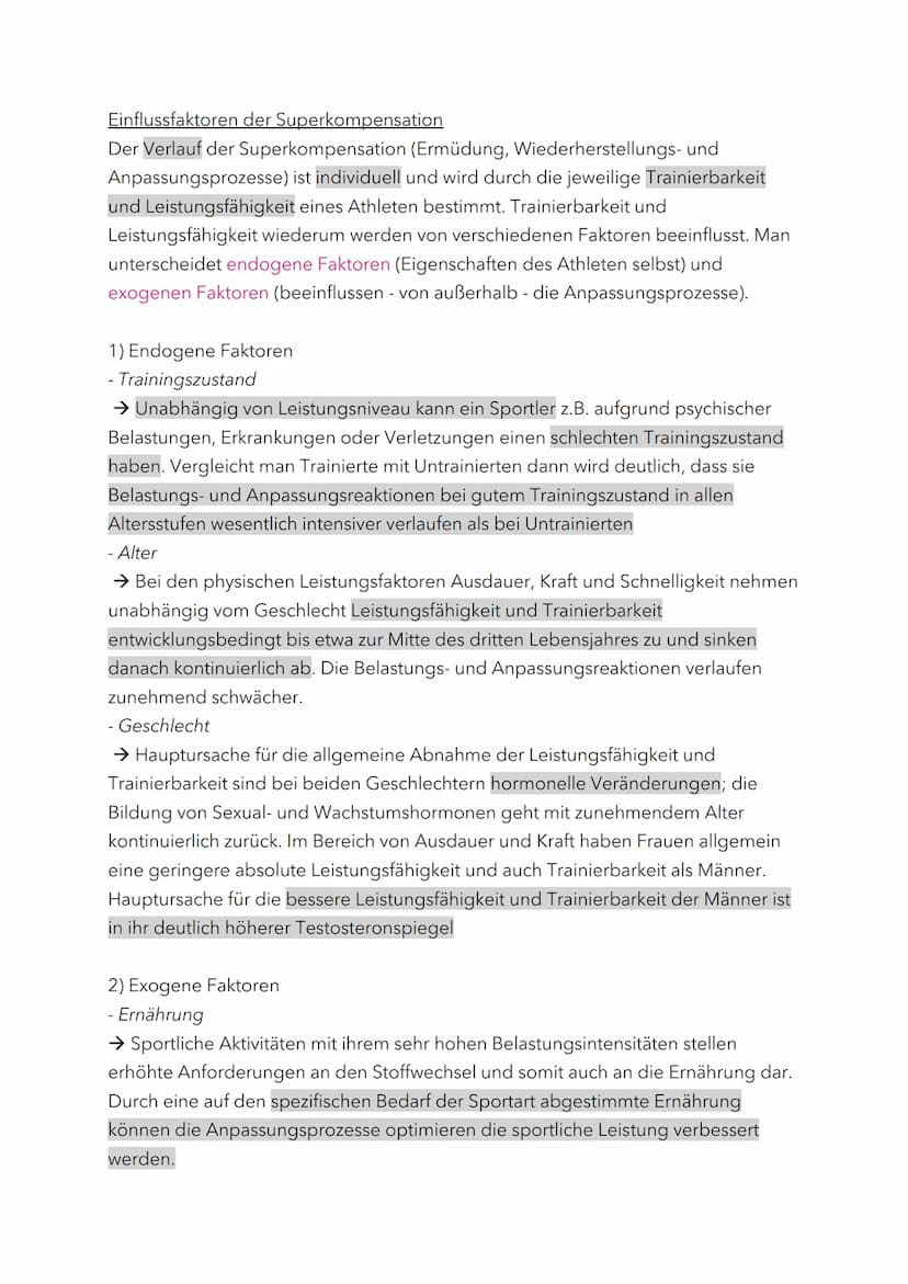 1. Gesundheit und Fitness
1.1. Vergleich von Gesundheits- und Fitnesstraining
→ Def. Gesundheit: Gesundheit ist ein Zustand des vollständige