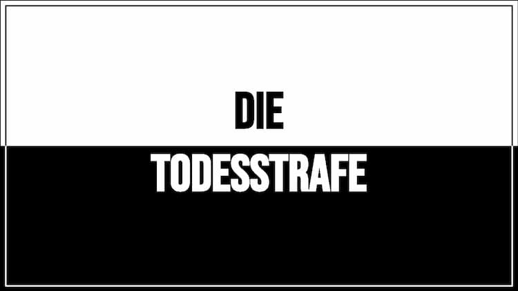 Know Todesstrafe Ethik thumbnail