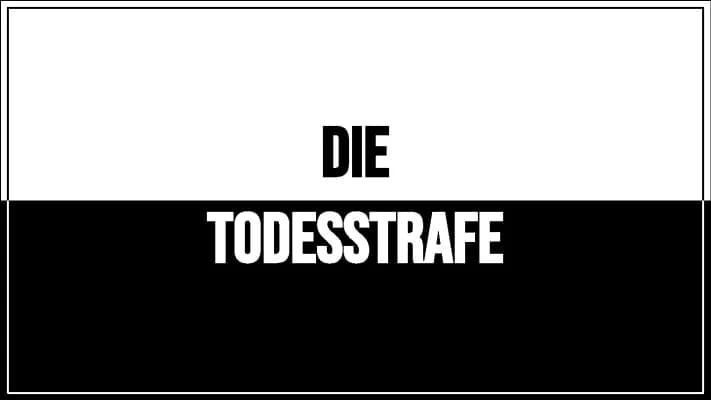 Know Todesstrafe Ethik thumbnail