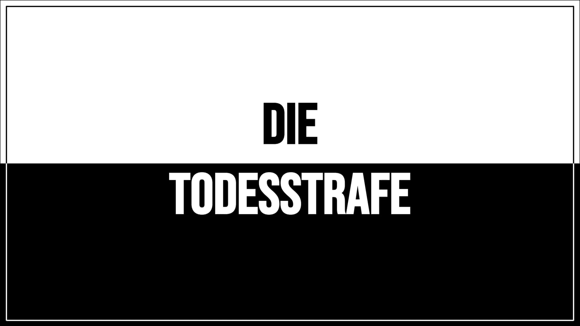 DIE
TODESSTRAFE INHALTSVERZEICHNIS
Was ist die Todesstrafe eigentlich?
Geschichte der Todesstrafe
Welche Formen der Todesstrafe gibt es?
Wel