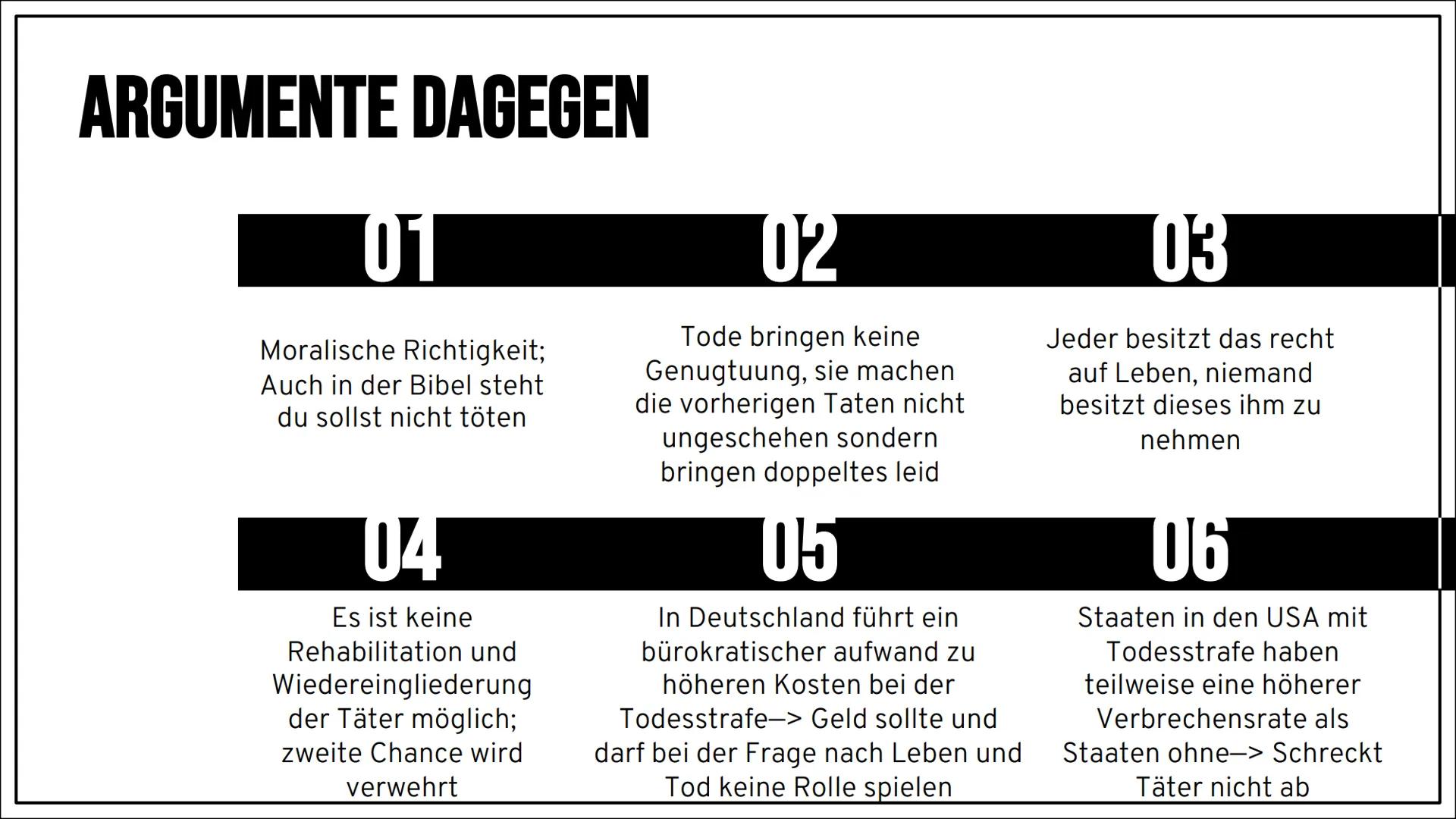 DIE
TODESSTRAFE INHALTSVERZEICHNIS
Was ist die Todesstrafe eigentlich?
Geschichte der Todesstrafe
Welche Formen der Todesstrafe gibt es?
Wel