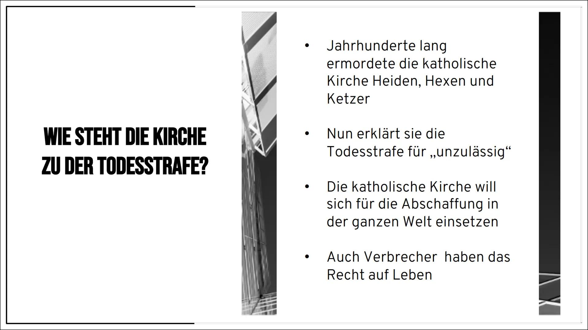 DIE
TODESSTRAFE INHALTSVERZEICHNIS
Was ist die Todesstrafe eigentlich?
Geschichte der Todesstrafe
Welche Formen der Todesstrafe gibt es?
Wel