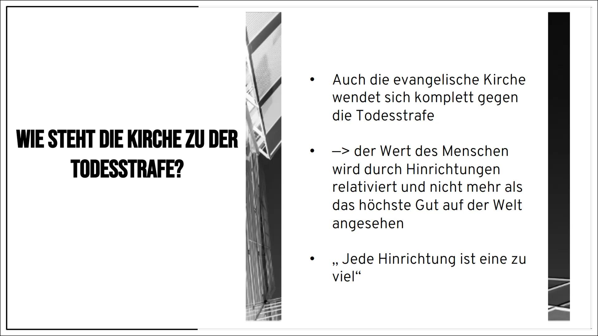 DIE
TODESSTRAFE INHALTSVERZEICHNIS
Was ist die Todesstrafe eigentlich?
Geschichte der Todesstrafe
Welche Formen der Todesstrafe gibt es?
Wel