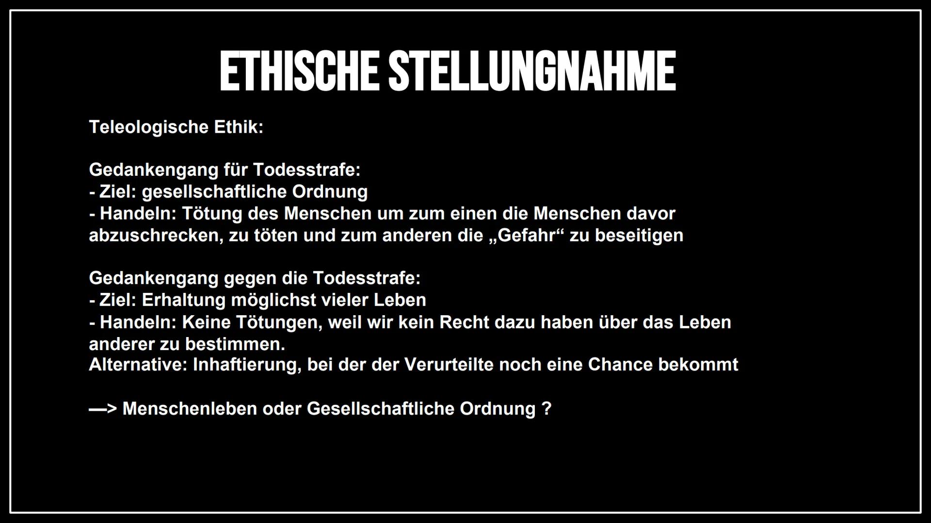 DIE
TODESSTRAFE INHALTSVERZEICHNIS
Was ist die Todesstrafe eigentlich?
Geschichte der Todesstrafe
Welche Formen der Todesstrafe gibt es?
Wel