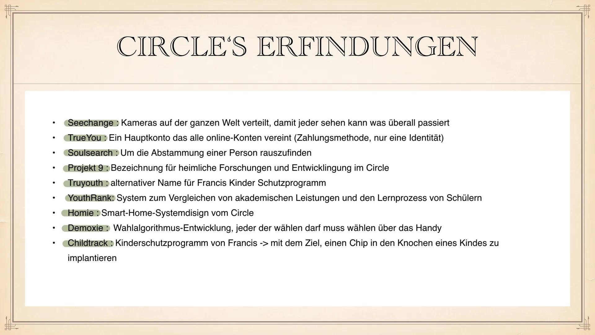 THE CIRCLE
-DAVE EGGERS
PRÄSENTATION VON
DER
CIRCLE
ROMAN
UU
DAVE
EGGERS F
Autor: Dave Eggers
> Inhaltszusammenfassung + Personenkonstelatio