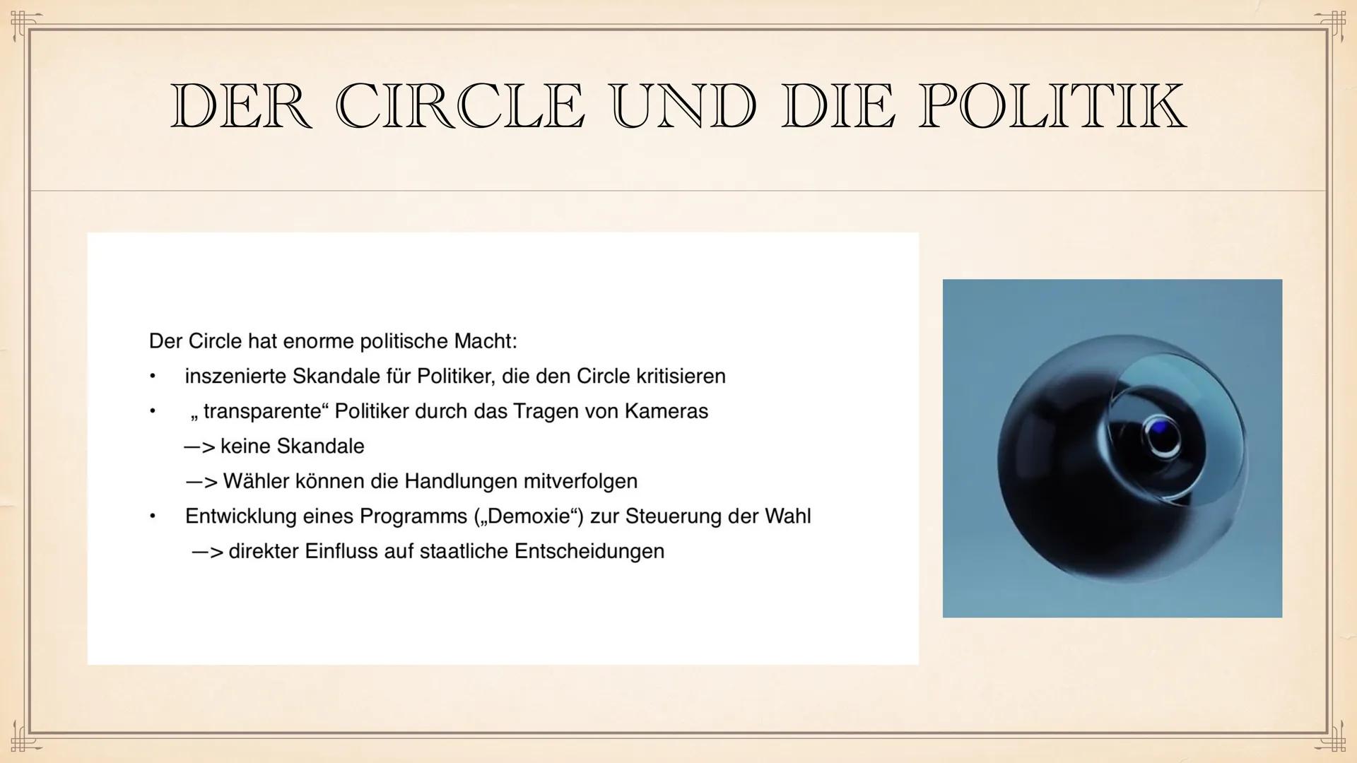 THE CIRCLE
-DAVE EGGERS
PRÄSENTATION VON
DER
CIRCLE
ROMAN
UU
DAVE
EGGERS F
Autor: Dave Eggers
> Inhaltszusammenfassung + Personenkonstelatio