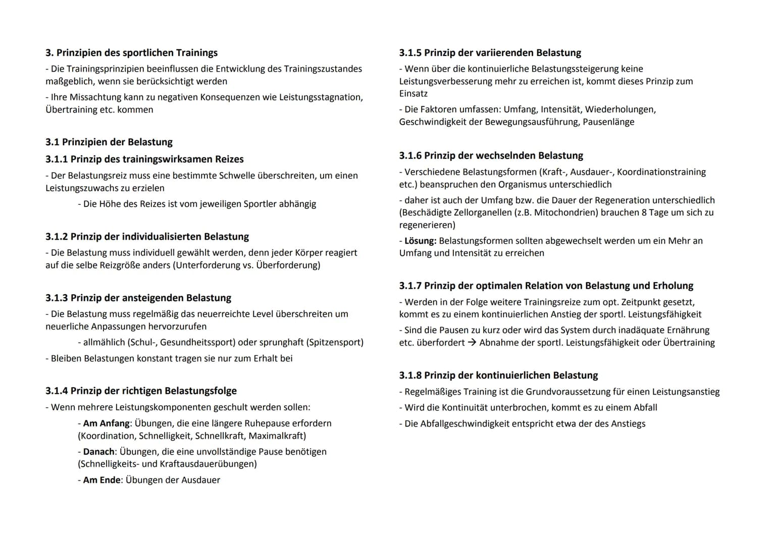 1. Biologische Gesetzmäßigkeiten
1.1 Adaption und Superkompensation
- Planung und Durchführung eines Training nur gezielt und
leistungsoptim