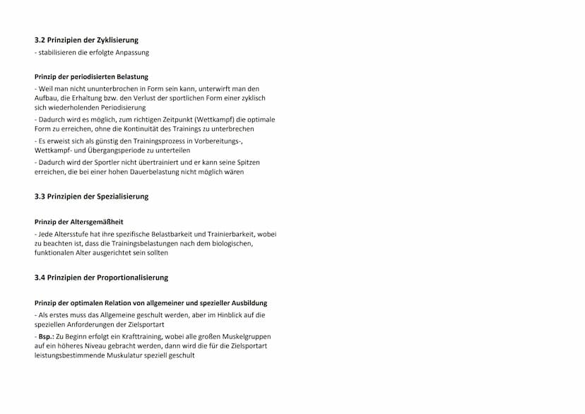 1. Biologische Gesetzmäßigkeiten
1.1 Adaption und Superkompensation
- Planung und Durchführung eines Training nur gezielt und
leistungsoptim