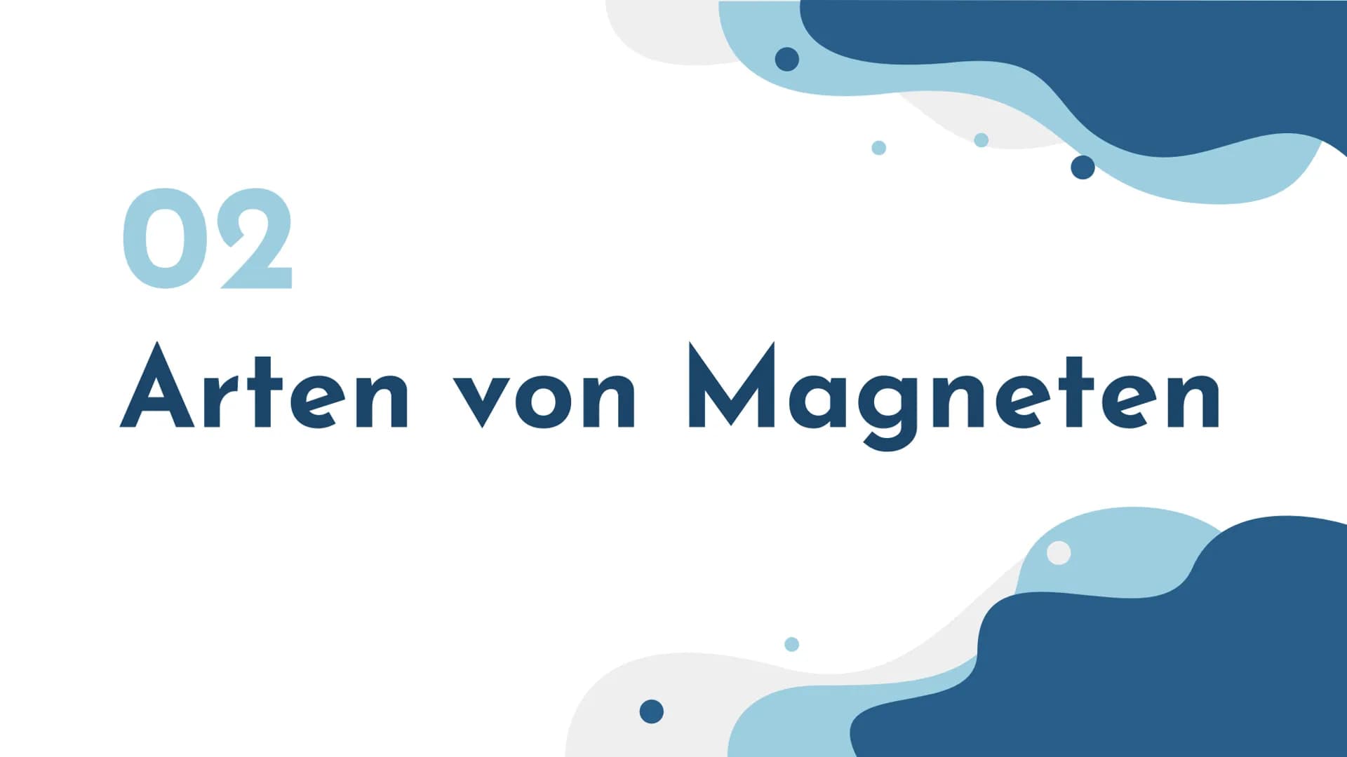 ●
Magnete und
magnetische Felder
von Mia Edelmann Gliederung:
1. Definition + Entdecker des Magneten
2. Arten von Magneten
3. Magnetpole
4. 