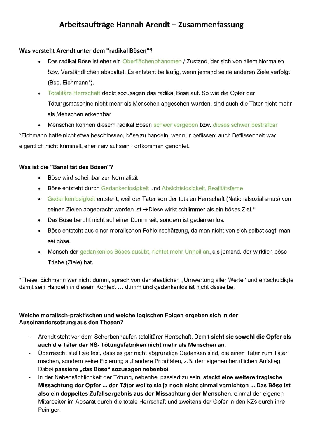 Das radikal Böse: Einfach erklärt für Kinder - Was bedeutet die Banalität des Bösen?