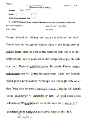 Know Verbformen bestimmen, Pronomen (Personalpronomen, Demonstrativpronomen, Possesivpronomen, Relativpronomen, ...), Kasus (Nominativ, Genitiv, Dativ, Akkusativ) thumbnail