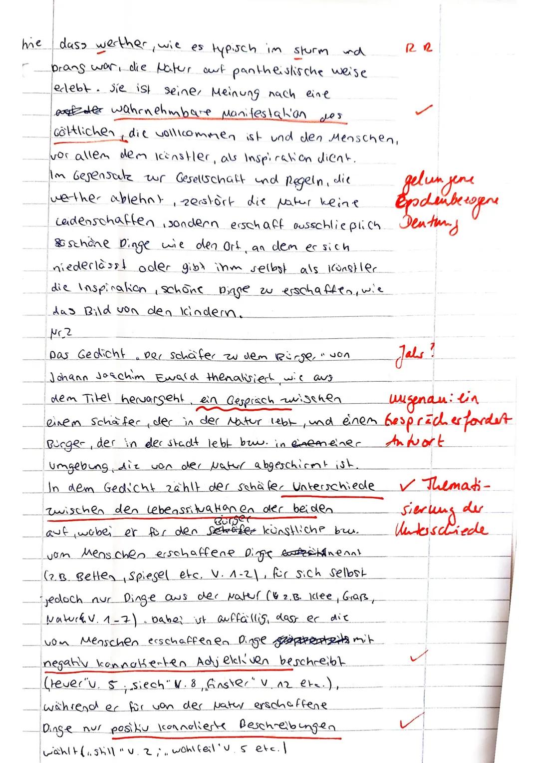 Johann Wolfgang Goethe: Die Leiden des jungen Werthers (erste Fassung 1774)

Aufgabenstellung:

1. Analysieren und interpretieren Sie den Br
