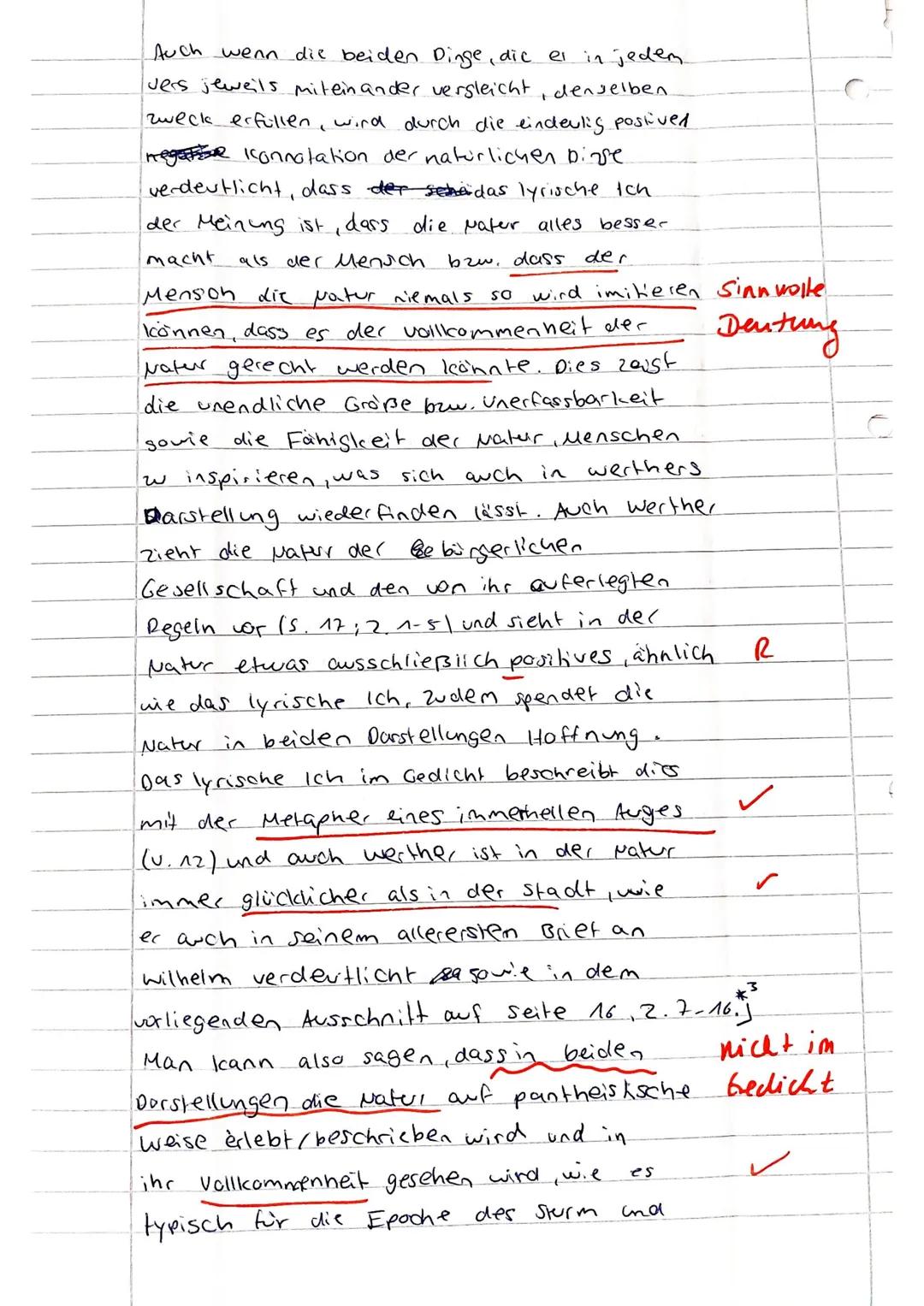Johann Wolfgang Goethe: Die Leiden des jungen Werthers (erste Fassung 1774)

Aufgabenstellung:

1. Analysieren und interpretieren Sie den Br