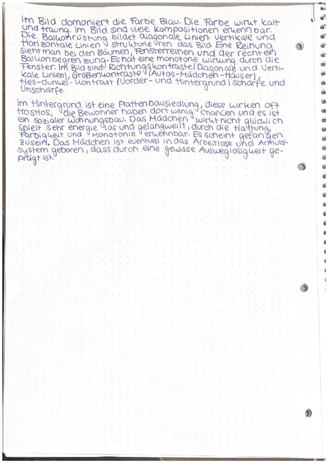 KUNST-KLAUSURI
→Bild analyse
1. Allgemeine Daten
- was → Foto, Titel, MaB
- wer -> Fotograf.
- wann -> Entstehung
2. Erster Eindruck
- subje