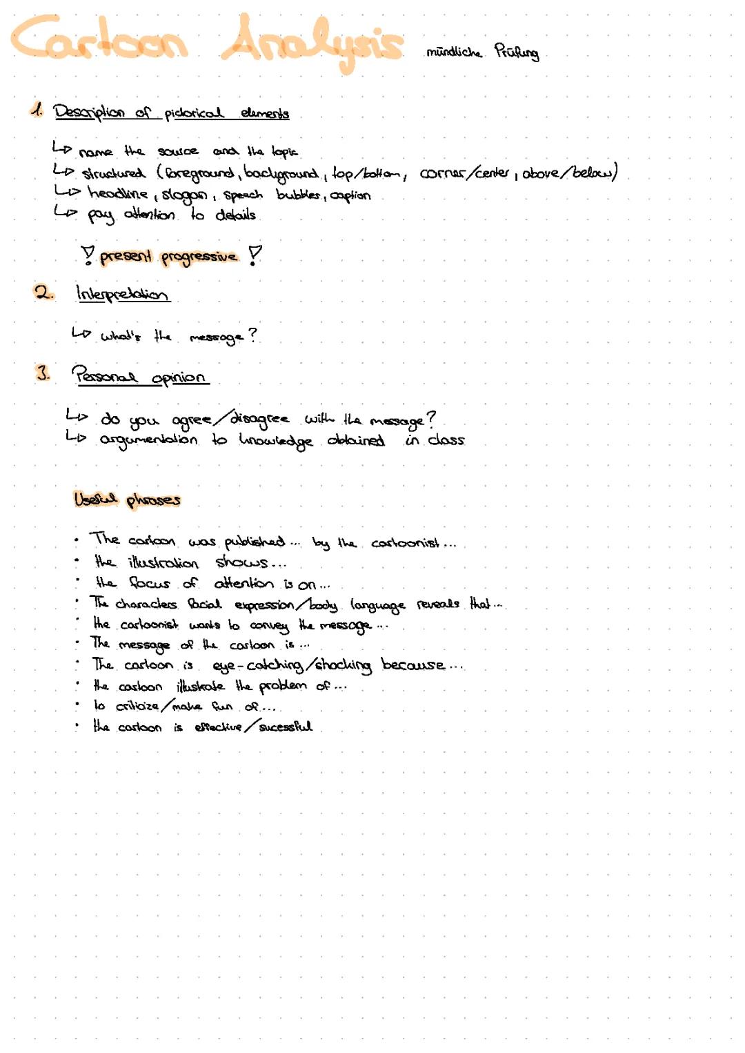 Awesome Cartoon Analysis Guide: Examples, Tips, and Practice for English!