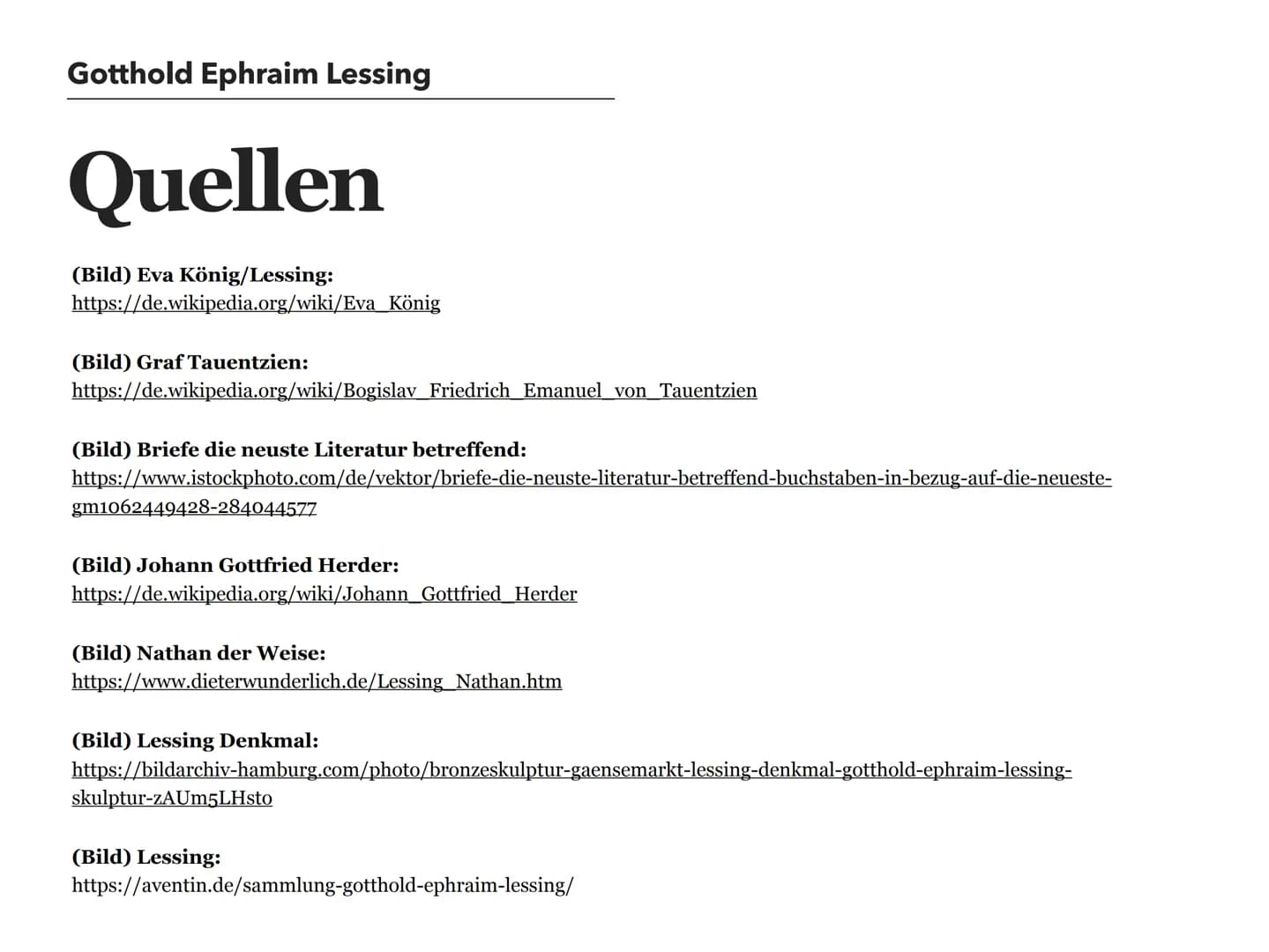 Ausarbeitung
Klasse 9
Gotthold
Ephraim
Lessing Gotthold Ephraim Lessing
Lebenslauf
Lessing ist am 22.01.1729 im Kamenz geboren. Er war eines