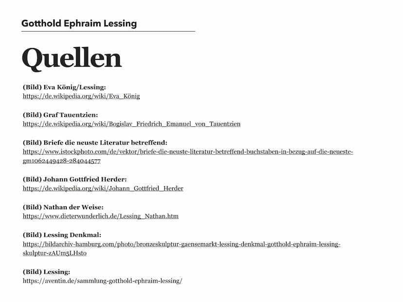 Ausarbeitung
Klasse 9
Gotthold
Ephraim
Lessing Gotthold Ephraim Lessing
Lebenslauf
Lessing ist am 22.01.1729 im Kamenz geboren. Er war eines