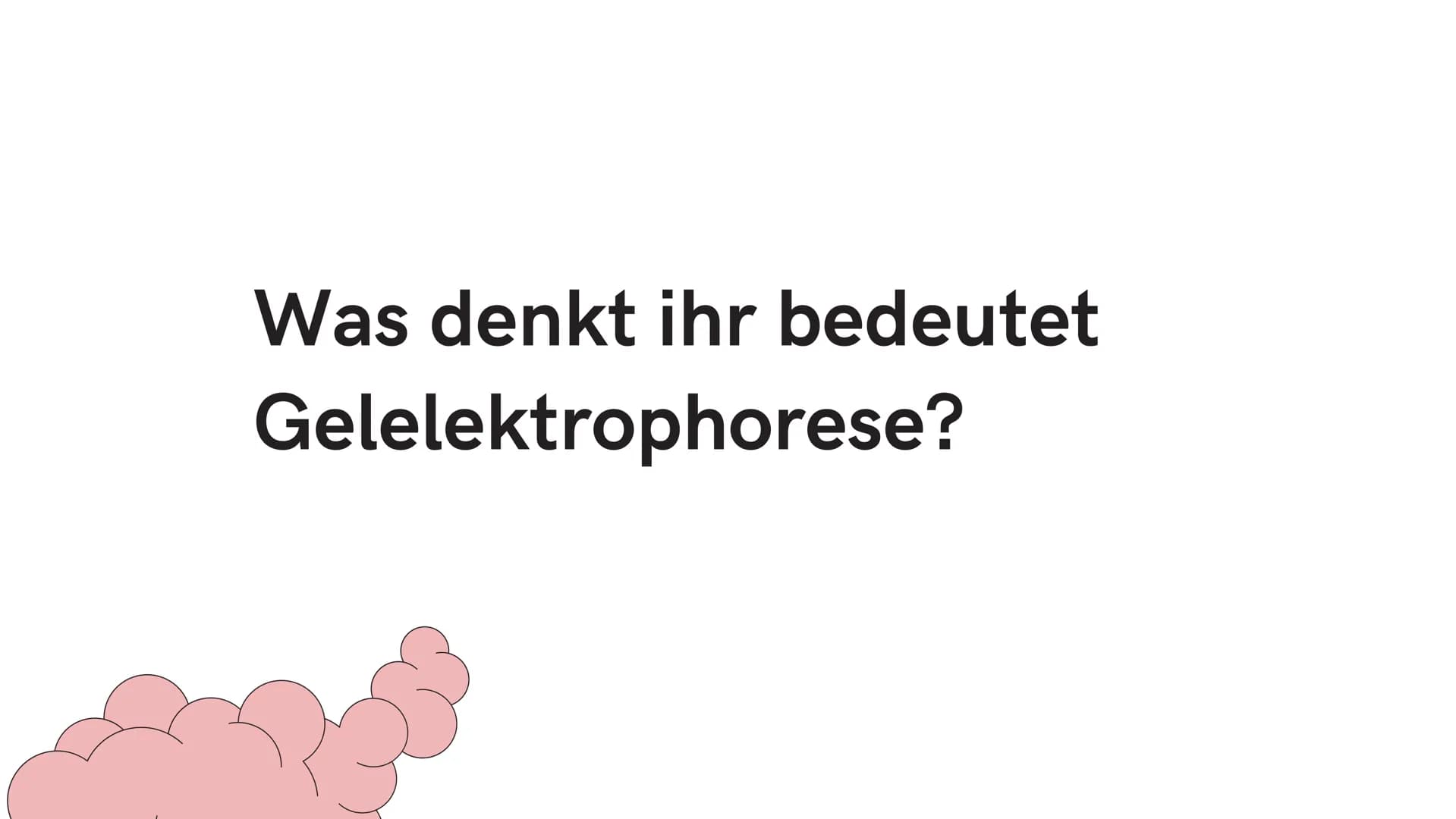 Si
Gelelektrophorese
Biologie GK
Nejla Balic Inhaltsverzeichnis
-Definition
-Verwendung
-Material
-Ablauf
-Auswertung
-Quellen Was denkt ihr