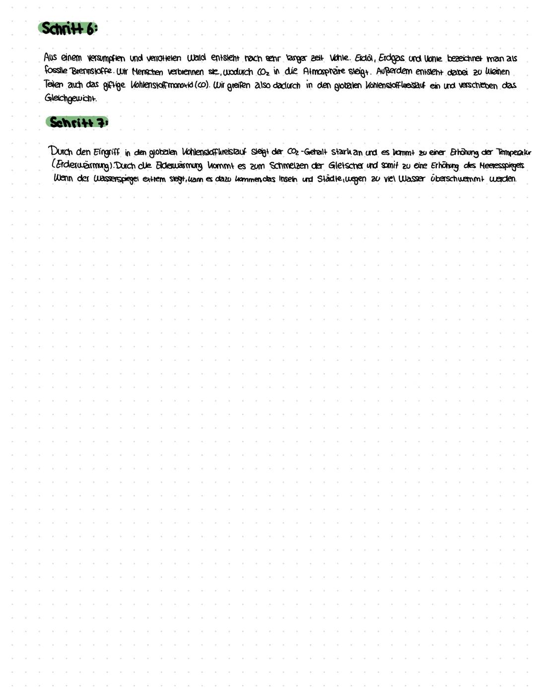 Schritt 1
Wohlenstoff.
Licht
cong cong
Glucose
Sauerstoff
CO₂
CO₂
Schritt 2
+
Schritt 6
fit=
Verotteter Wald
Schritt
Schritt 3
KONCENSTOFFKR
