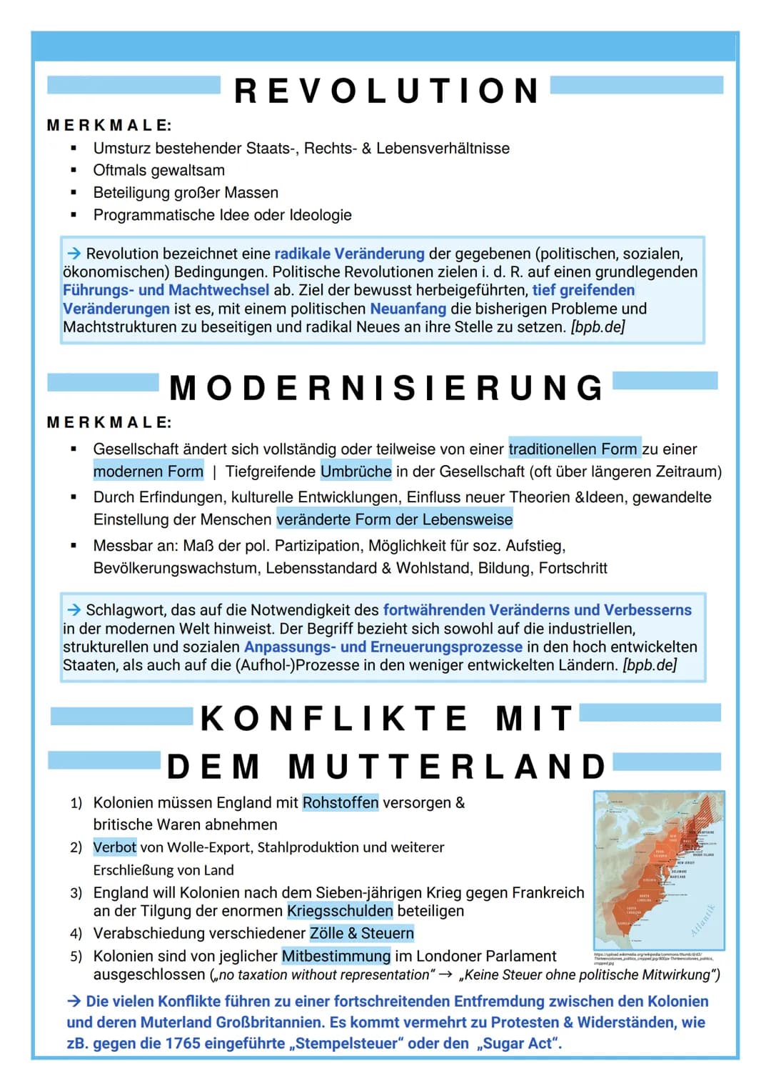 MERKMALE:
■
REVOLUTION
Umsturz bestehender Staats-, Rechts- & Lebensverhältnisse
Oftmals gewaltsam
Beteiligung großer Massen
Programmatische