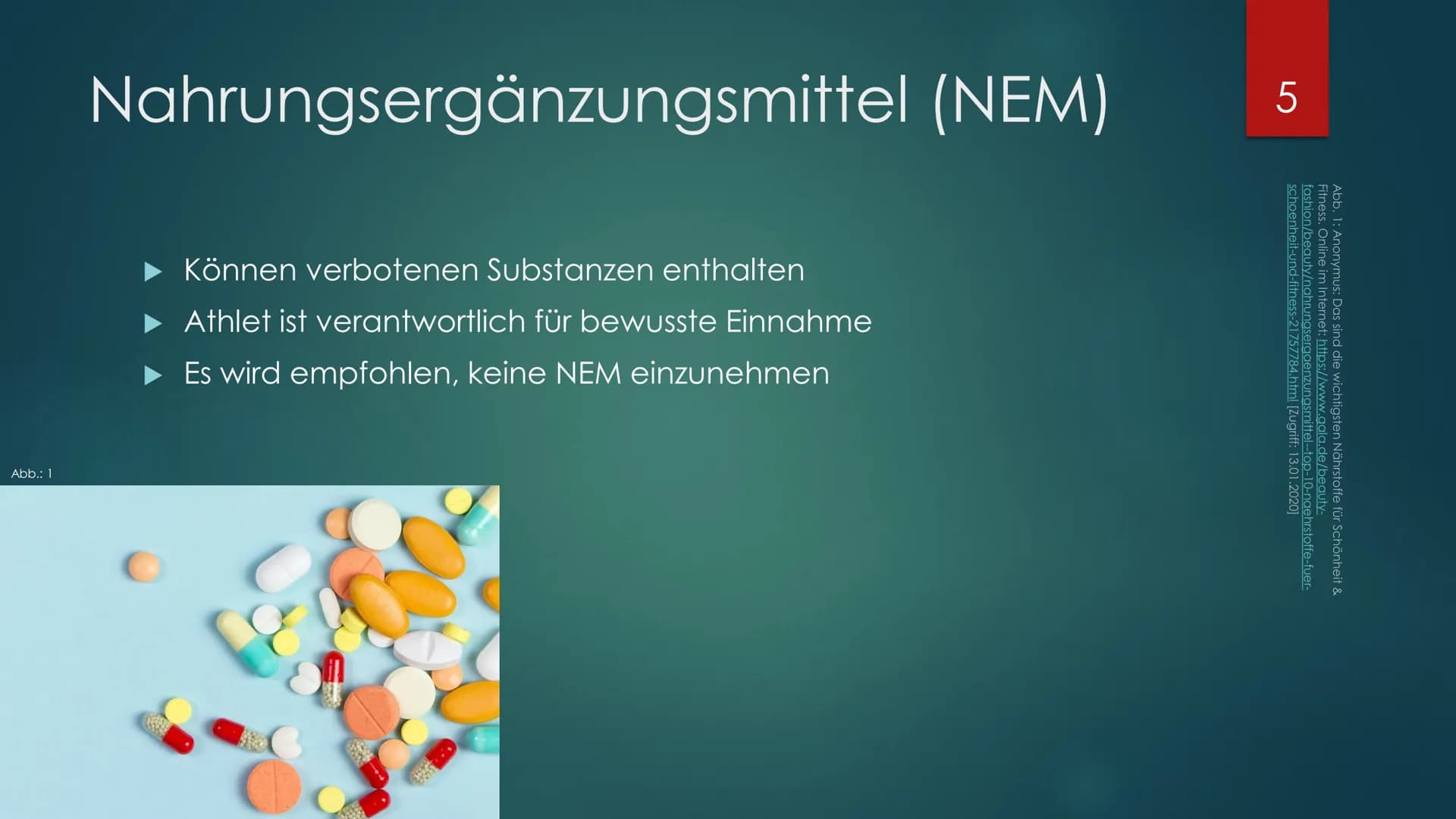 Doping
SCHUNK, NELE, QIC Inhaltsverzeichnis
► Was ist Doping?
► Hintergrund
NEM
Verantwortlichkeit des Athleten
Dopingkontrollen
Wer kann ko