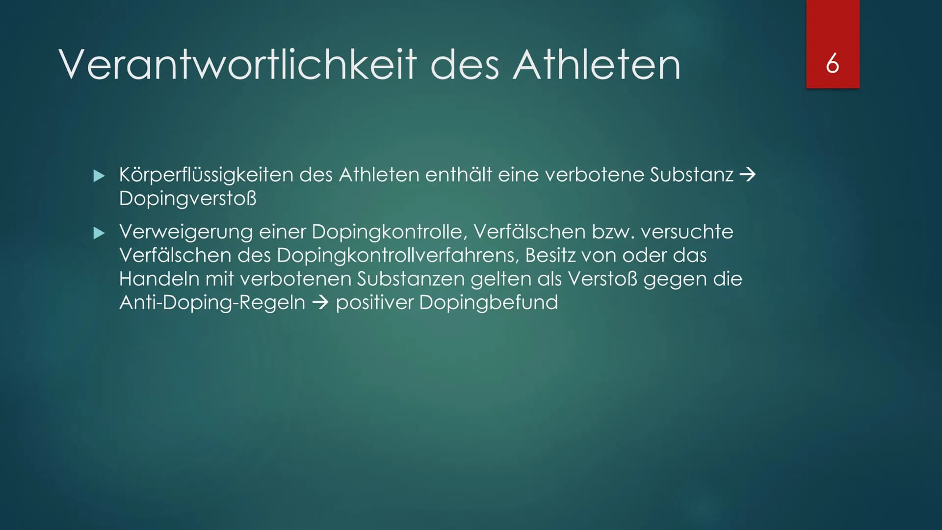 Doping
SCHUNK, NELE, QIC Inhaltsverzeichnis
► Was ist Doping?
► Hintergrund
NEM
Verantwortlichkeit des Athleten
Dopingkontrollen
Wer kann ko