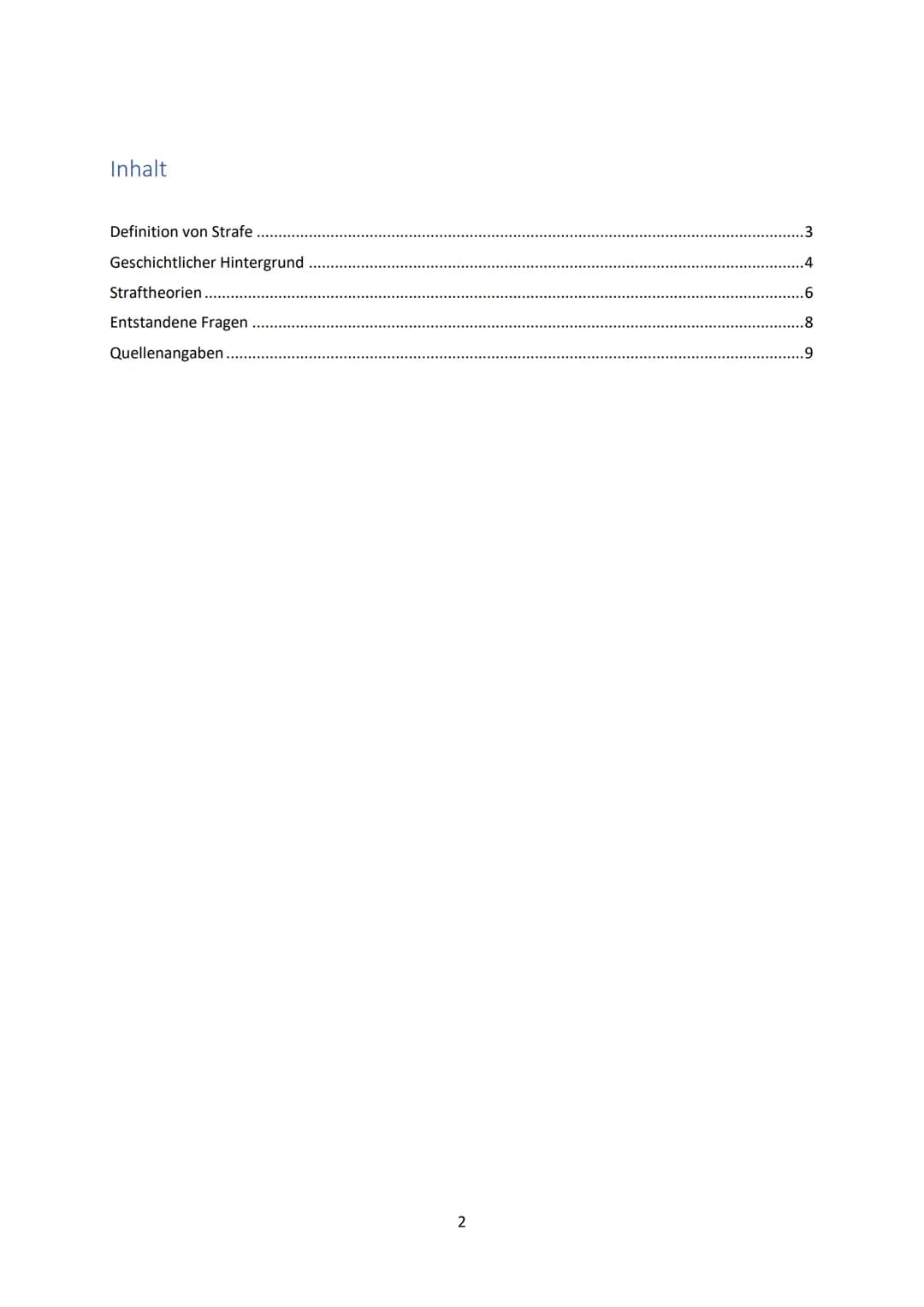 ,,Strafe"
in der
Philosophie
Aljosha Kamp / 11. Schuljahr Inhalt
Definition von Strafe.
Geschichtlicher Hintergrund
Straftheorien
Entstanden