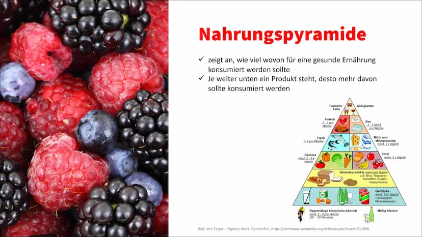 Ernährung Ernährung
✓ Nährstoffe
O Kohlenhydrate unterteilt man weiter in Mono-, Di- und Polysaccharide (Einfach-,
Zweifach- und Dreifachzuc
