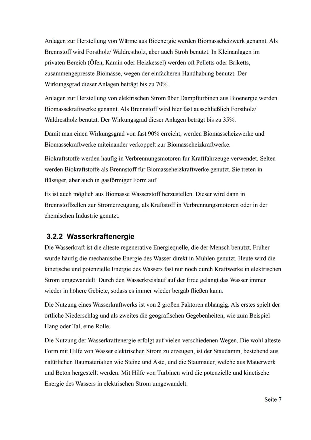 Facharbeit
über Regenerative Energie
von David Tiede
in Physik
Pobershau, den 12. Oktober 2011 Thema:
Verfasser:
Schule:
Schuljahr:
Klasse:
