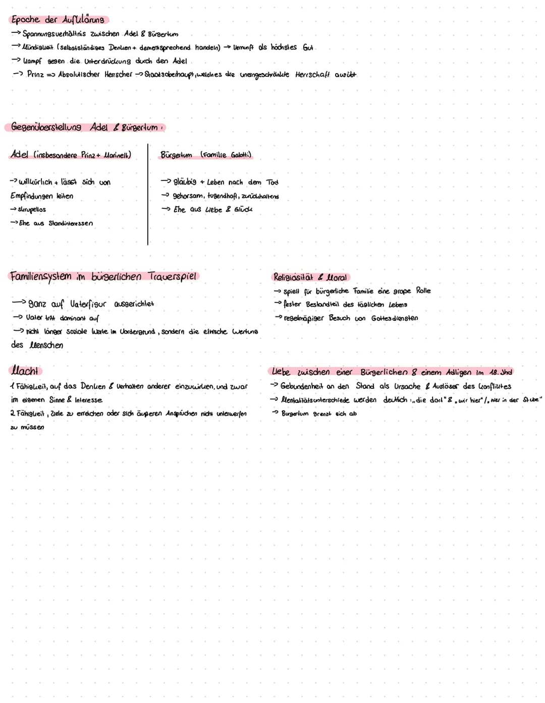 Deutsch
1. Einleitung Einordnung
2. Hauptteil (2.1 Inhalt. 2.2 sprachliche Form)
3. Schluss
4. Structur
5. Personen (Beziehung zu einander)
