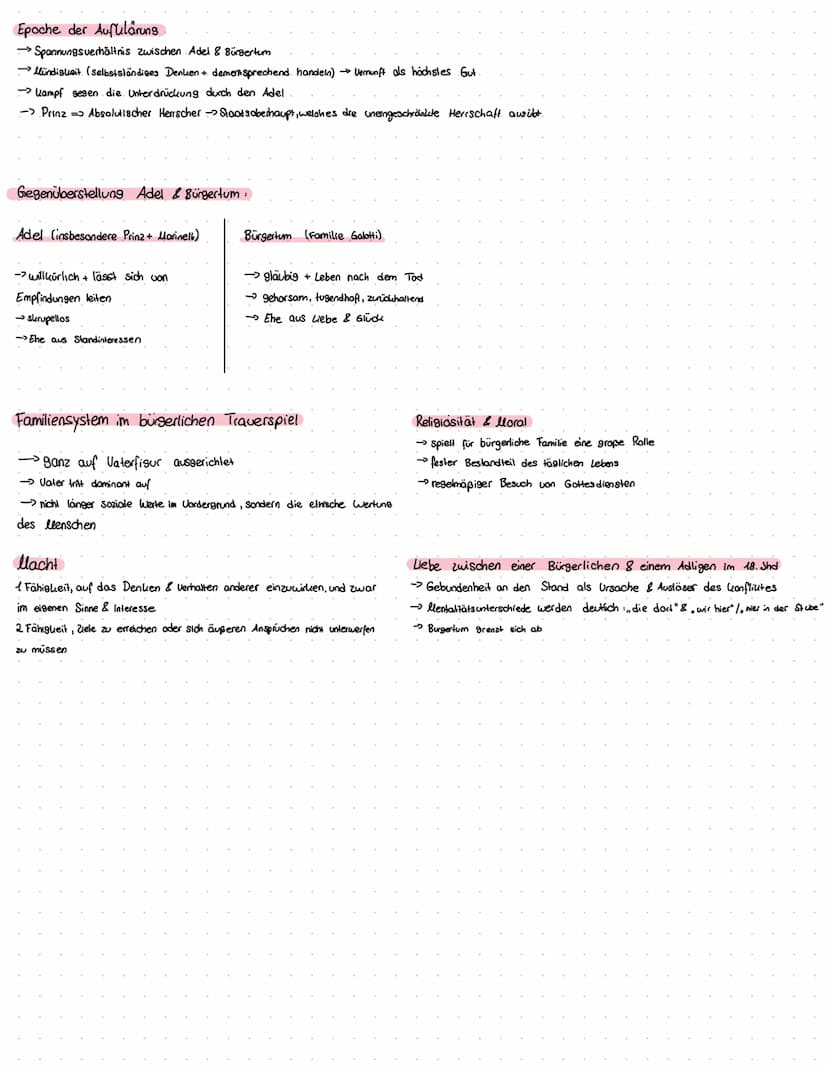 Deutsch
1. Einleitung Einordnung
2. Hauptteil (2.1 Inhalt. 2.2 sprachliche Form)
3. Schluss
4. Structur
5. Personen (Beziehung zu einander)
