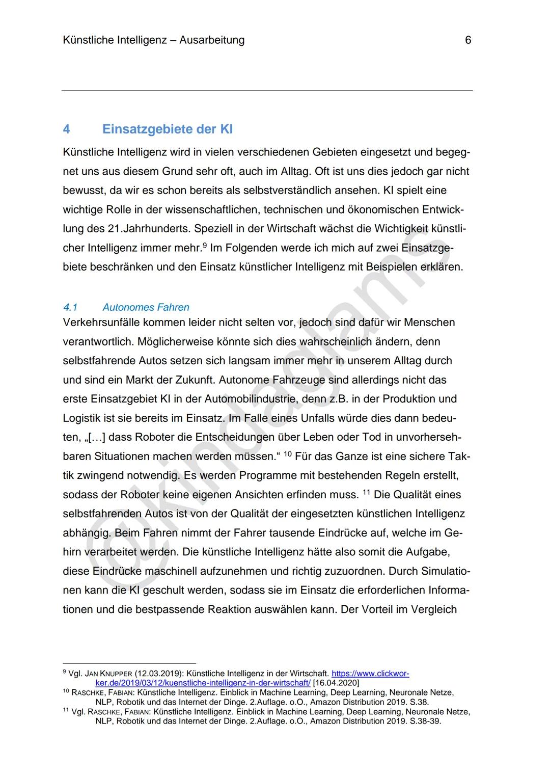 1. Definition
Teilgebiet der Informatik, dass sich mit der technischen Nachbildung menschlicher Intelligenz
befasst.
■
■
■
■
■
■
2. Vergleic