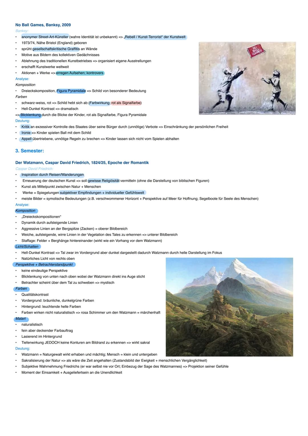 Kunst Abitur
Semster 1: Bild der Dinge - Wirklichkeit der Dinge + mediale Transformation
Barock
Zeitraum: 1630-1730 => Beginn: Dreißigjährig