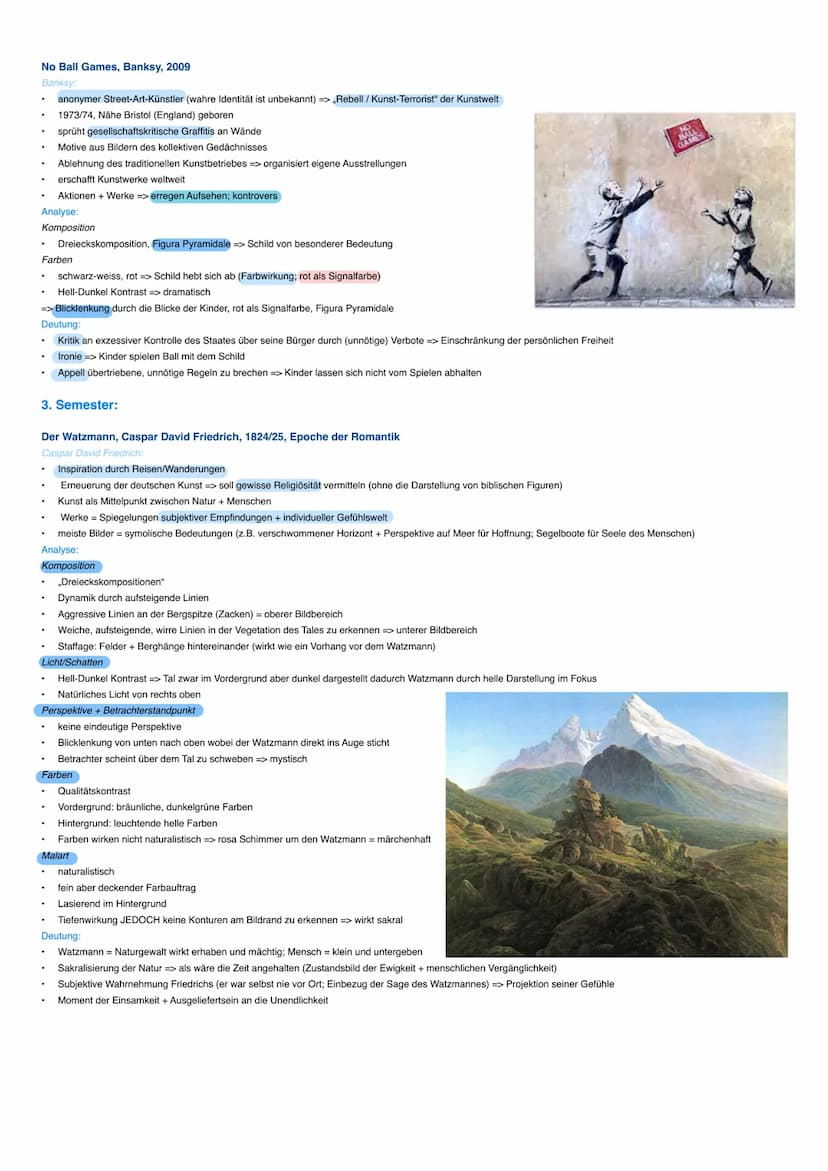 Kunst Abitur
Semster 1: Bild der Dinge - Wirklichkeit der Dinge + mediale Transformation
Barock
Zeitraum: 1630-1730 => Beginn: Dreißigjährig