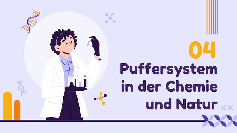 DOL
Puffersysteme
Präsentation von Cristina Badan und Ekta Devi Inhaltsangabe
01 Definition
03
Arten von
Puffersysteme
Puffersysteme in der
