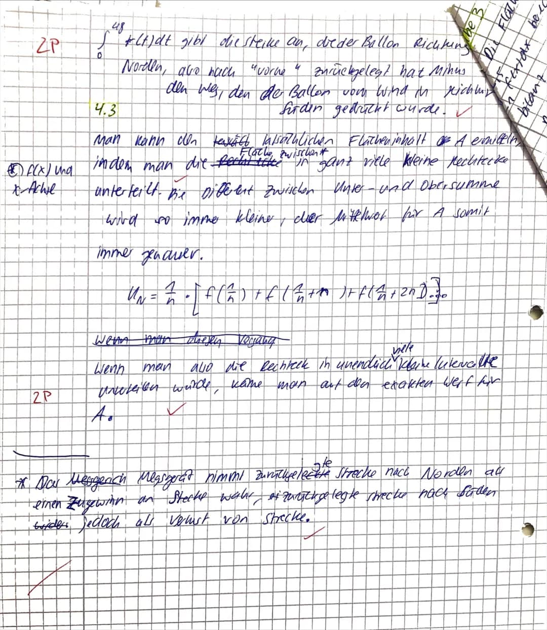 --- OCR Start ---
Analysis Klausur Nr. 1
Name:
Mathematik GK
Datum:
16.11.24
Erreichte Rohpunkte:
47 / 50
Notenpunkte: 14P
G
15
14
13
12
11
