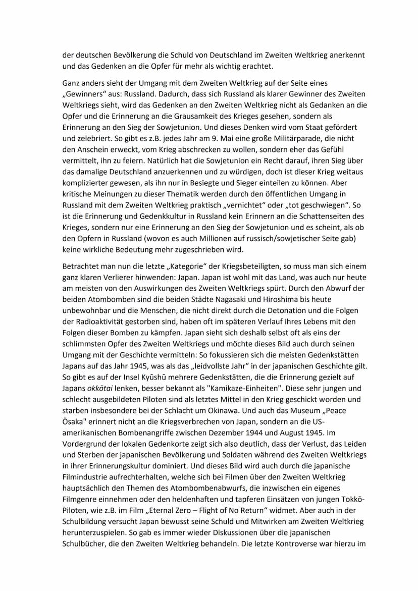Globale Dimensionen des Krieges - eine Darstellung
Geschichtsprojekt S. 317 2a +b
Die Aspekte des Zweiten Weltkrieges, denen Sönke Neitzel e