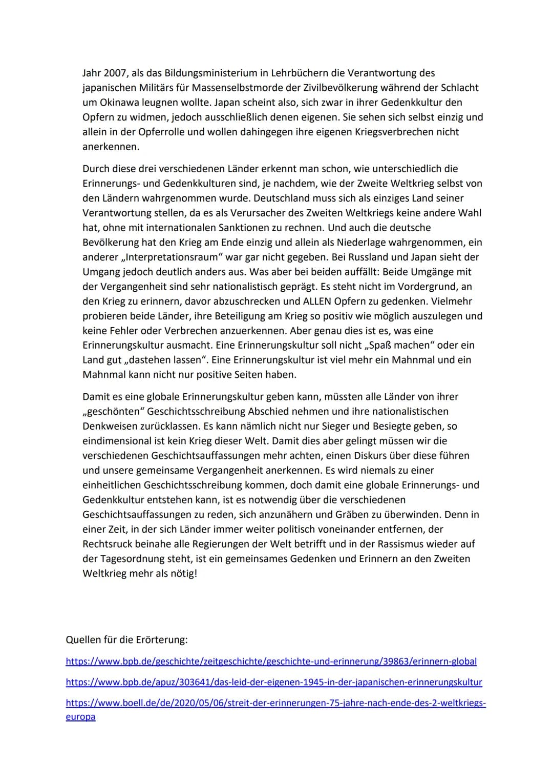 Globale Dimensionen des Krieges - eine Darstellung
Geschichtsprojekt S. 317 2a +b
Die Aspekte des Zweiten Weltkrieges, denen Sönke Neitzel e