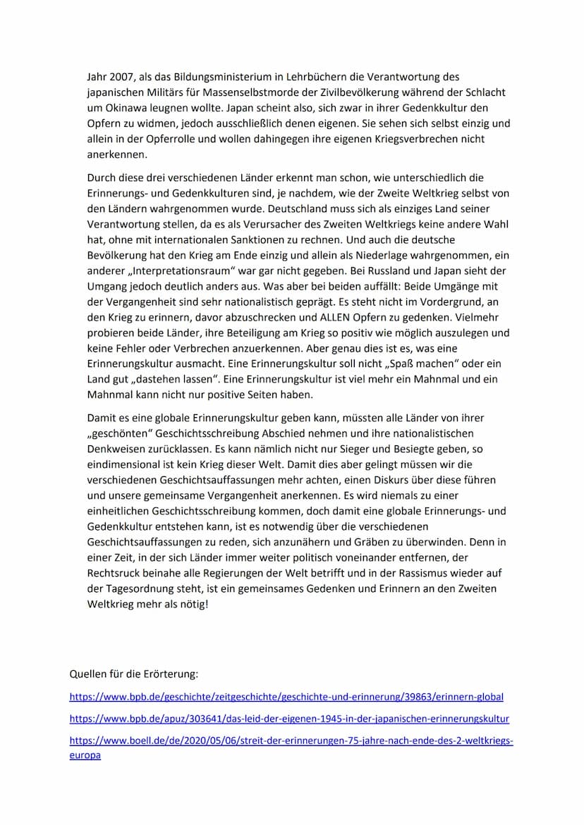 Globale Dimensionen des Krieges - eine Darstellung
Geschichtsprojekt S. 317 2a +b
Die Aspekte des Zweiten Weltkrieges, denen Sönke Neitzel e