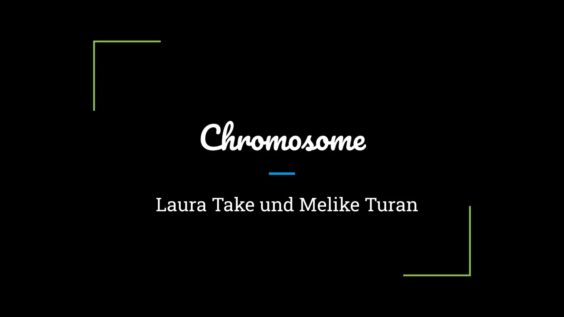 Chromosome
Laura Take und Melike Turan Gliederung
Was sind Chromosomen?
Anzahl der Chromosomen bei bestimmten Lebewesen
Aufbau
Chemische Zus