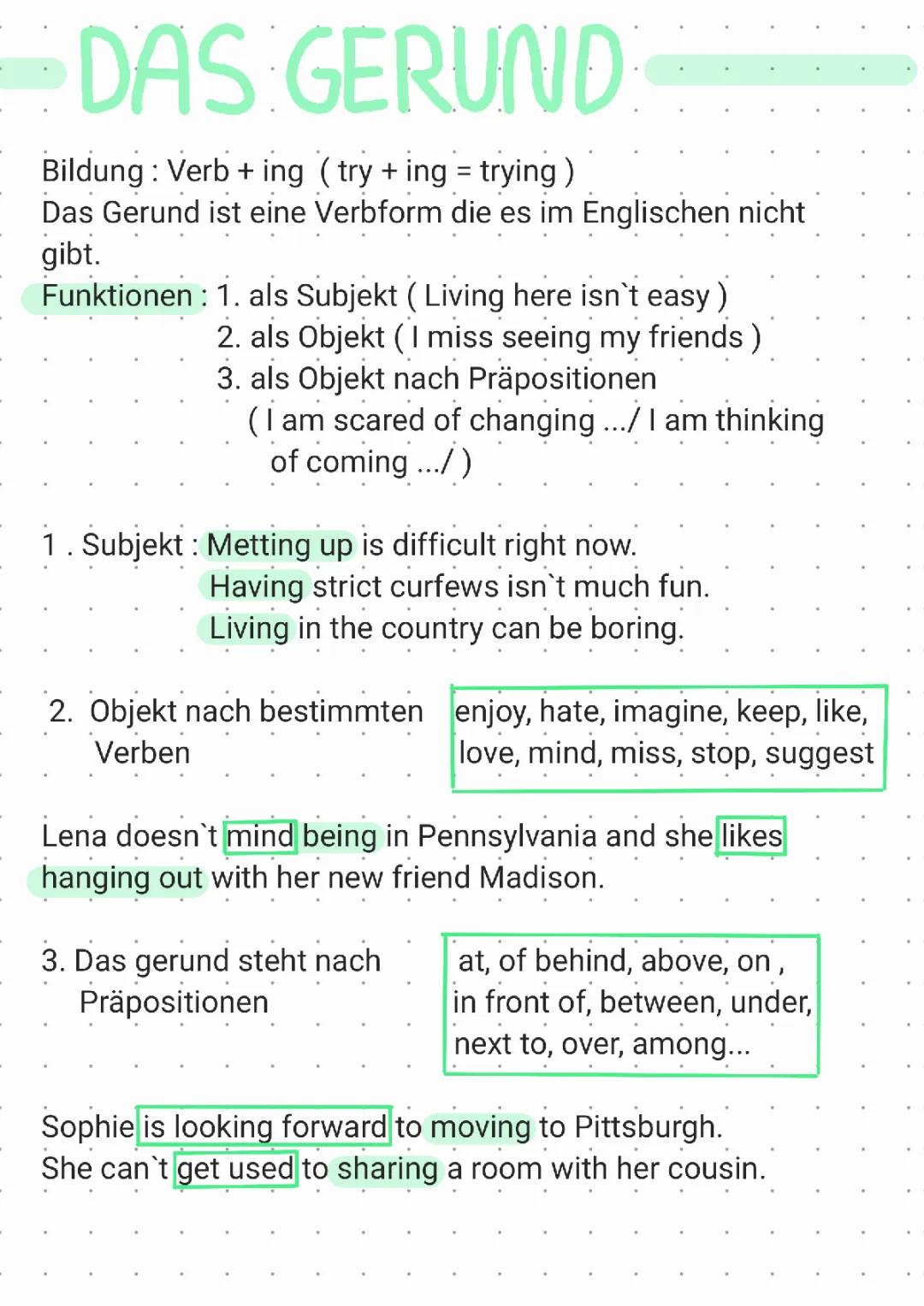 Das Gerund