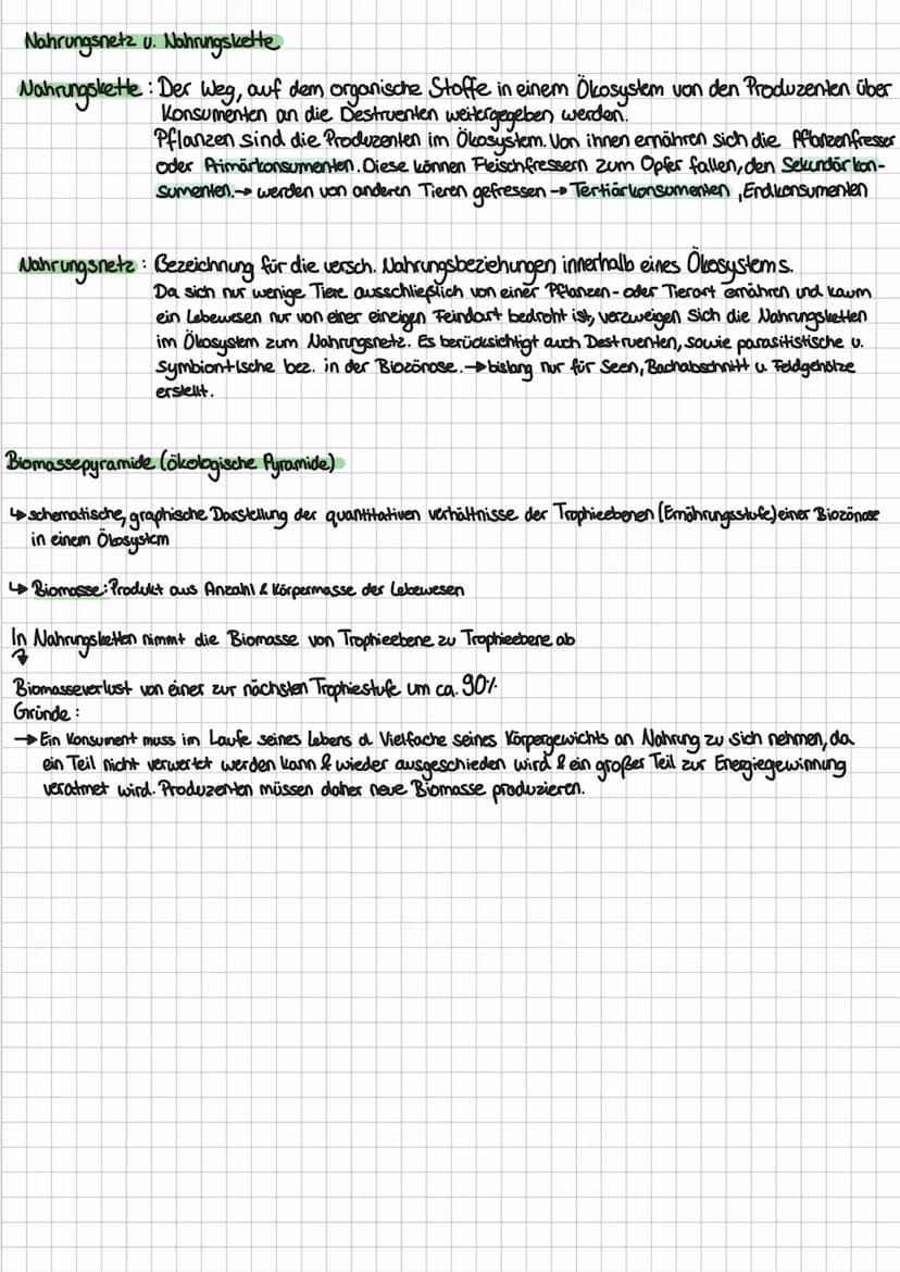 Biotische Faktoren
Definition
Gehen von lebenden Organismen aus, 2.B. Feinden, Artgenossen, Parasiten; belebte Einflusse auf einen
Organismu