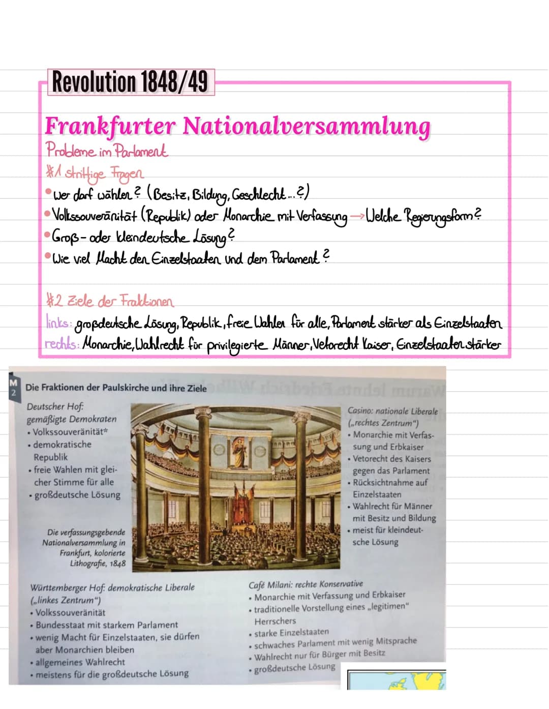 Revolution 1848/49
Ursachen
•Industrialisierung → Weniger Arbeitsplätze Hungersnot Aufstände
Viele
gingen
in die Stadt / Manufrakturen, dahe