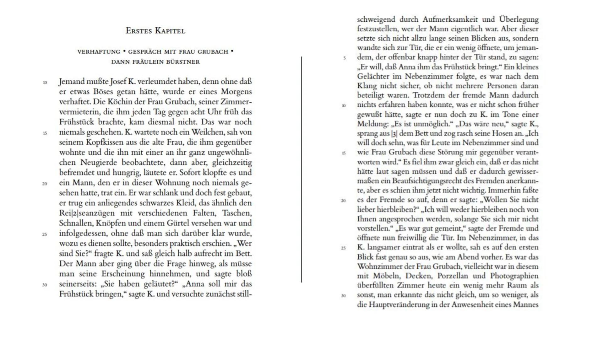 FRANZ KAFKA
LEBEN & WERK
Präsentation von Marie Schirmer GLIEDERUNG
●
●
Franz Kafka
• Biographie
●
,,Der Process"
Figurenkonstellation & Cha