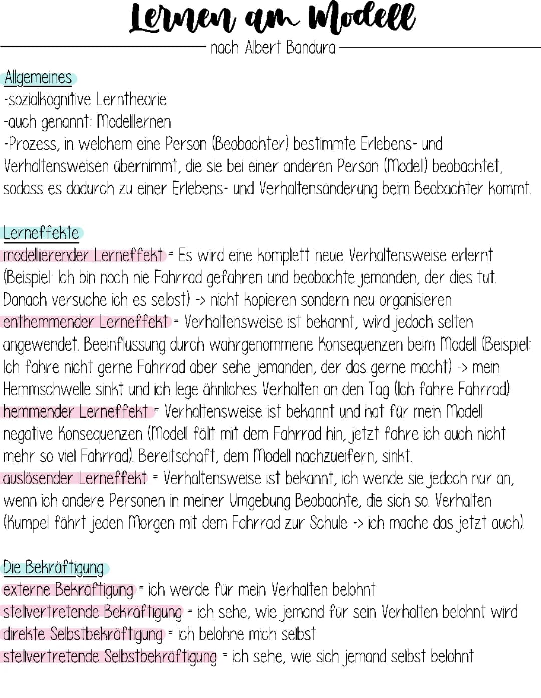 Modelllernen