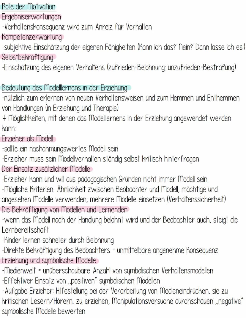 Lernen am Modell
nach Albert Bandura -
Allgemeines
-sozialkognitive Lerntheorie
-auch genannt: Modellernen
-Prozess, in welchem eine Person 