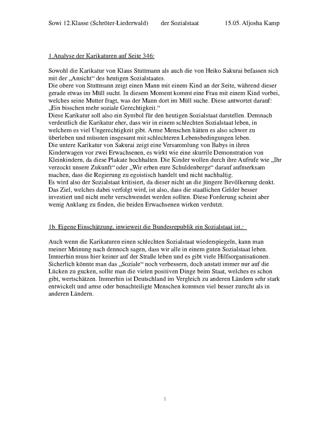 Was ist der Sozialstaat in Deutschland? Definition und Beispiele für Schüler