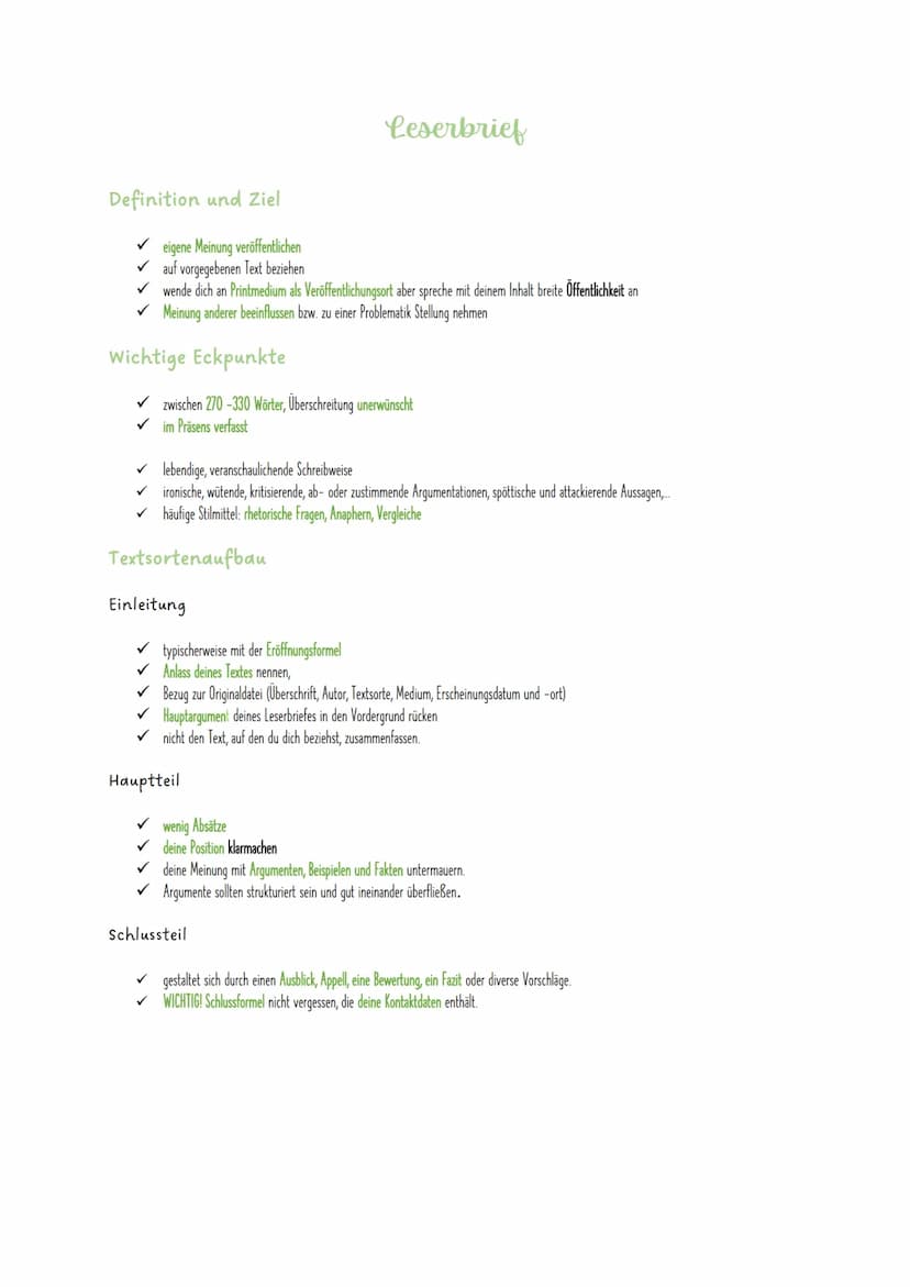 Definition und Ziel
Erörterung
✓schulische Textsorte
✓aktuelle meist prekäre gesellschaftliche Thematik (Bsp.: Bildung)
✓ Ziel: dem Leser di