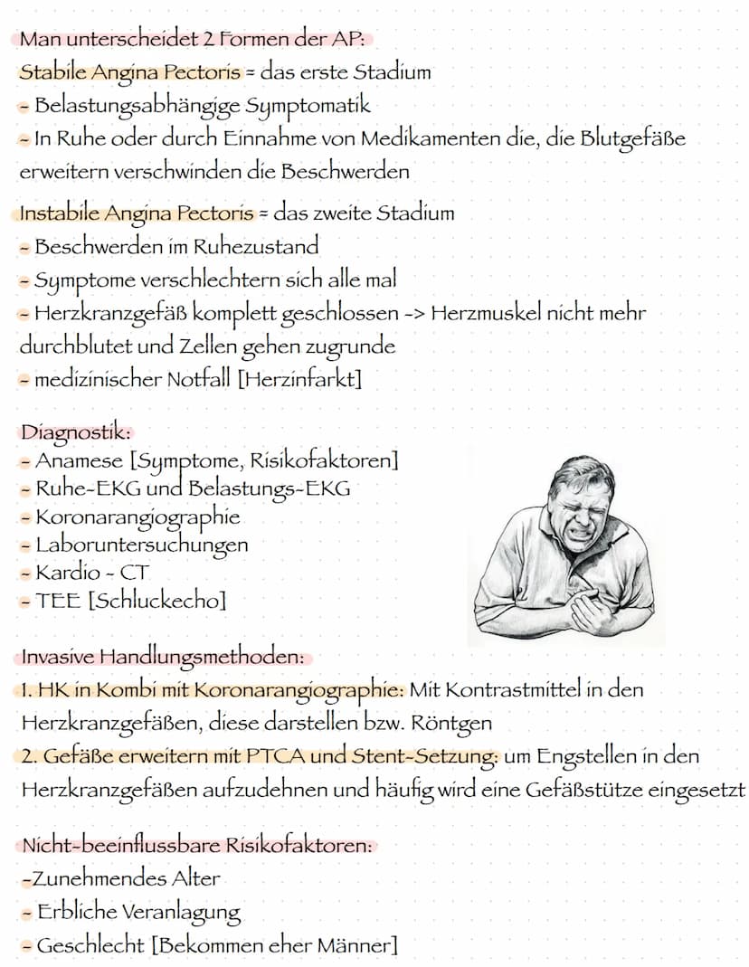 Herz-Kreislaufsystem/
Gliederung:
-Koronare Herzkrankheit [KHK] Koronare Herzkrankheit (KHK)
Definition:
Bei einer KHK kommt es zu einer Man